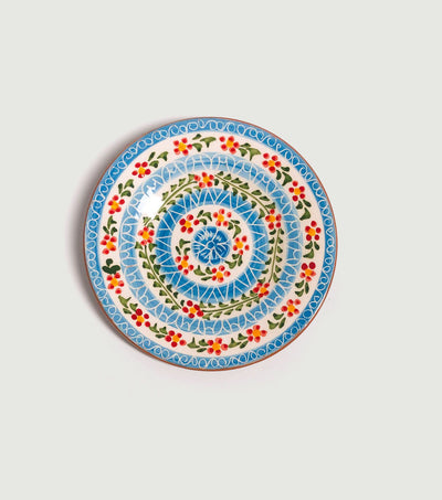 Handmade Small Plate 16ø Celeste - Rien de Rien
