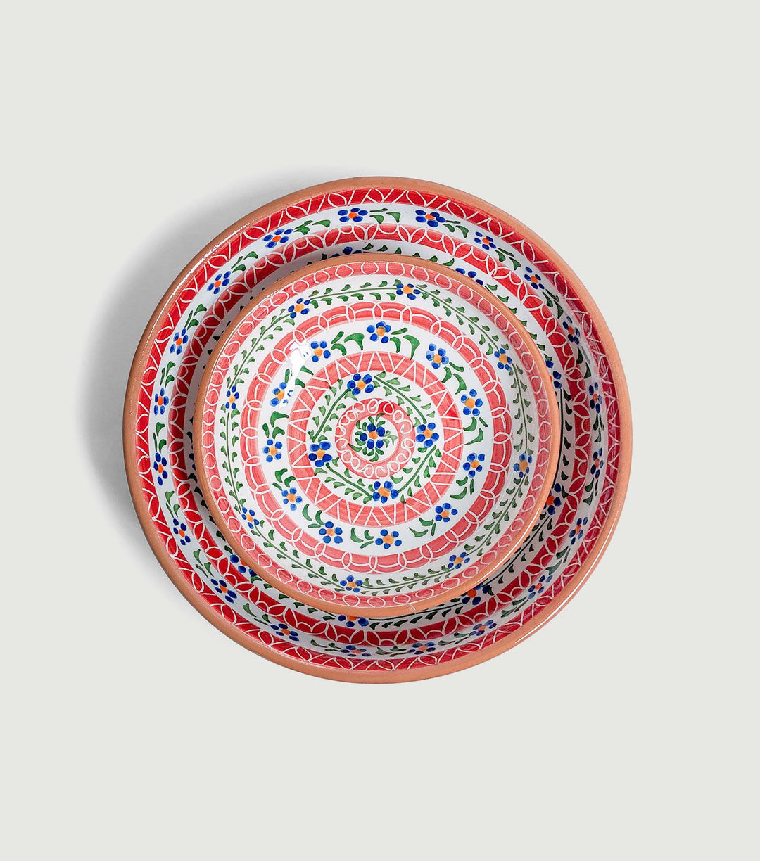 Handmade Small Platter 16ø Rojo - Rien de Rien