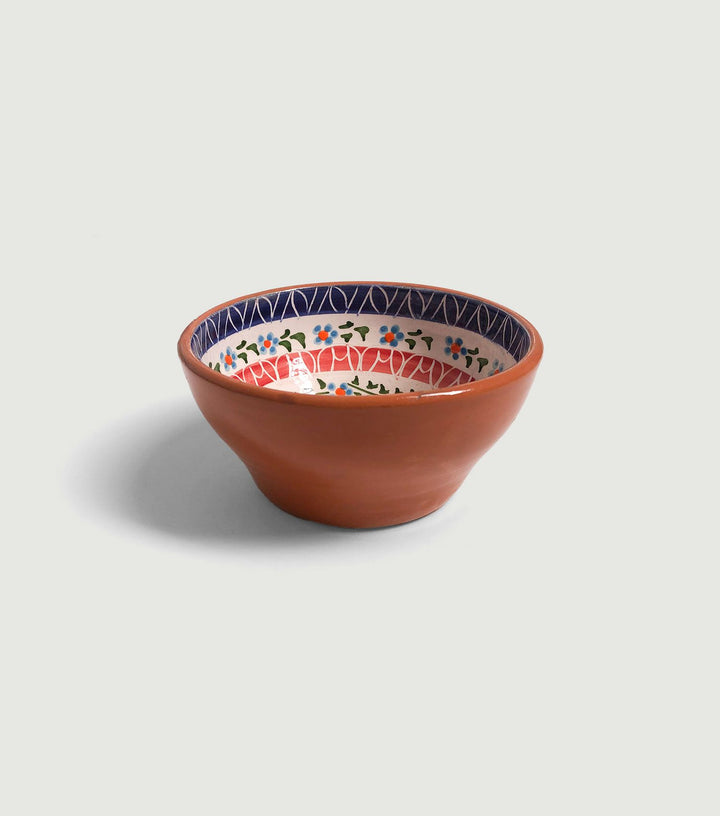 Handmade Cereal Bowl 14ø Rojo/Azul - Rien de Rien